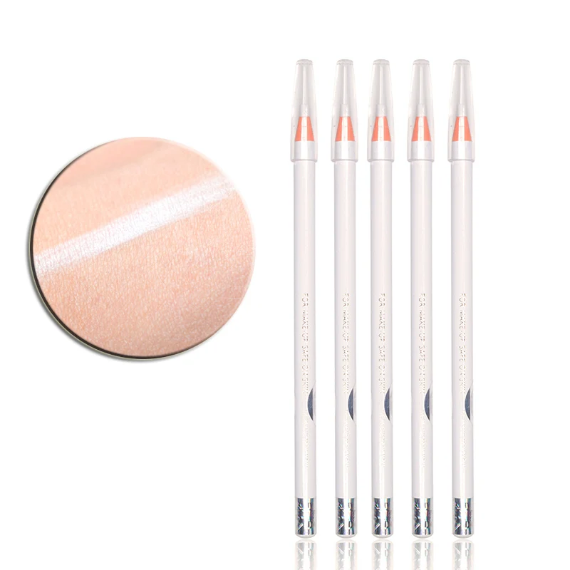 

Microblading Eyebrow Pencil Surgical White Eyebrow Tattoo Skin Marker Pen Tattoo Marker Brow Pencil Positioning Accessories Tool