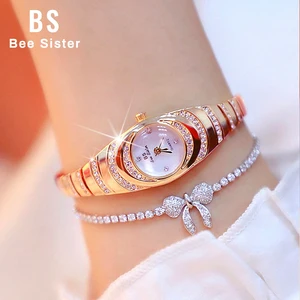 Imported High-quality Japanese movement Fashion Small Watches For Women Rose Gold Luxury Ladies Wristwatch Di