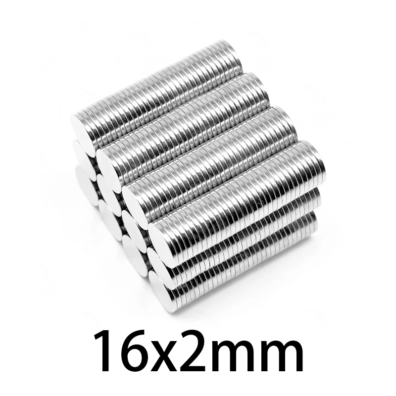10-80 шт. неодимовые магниты диаметр 16x2 мм