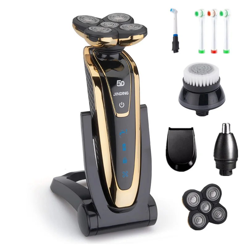 

Men Electric Shaver Professional Shaving Mahicne Multi-functional Beard And Nose Hair Trimmer High Quality Electirc Razor 38