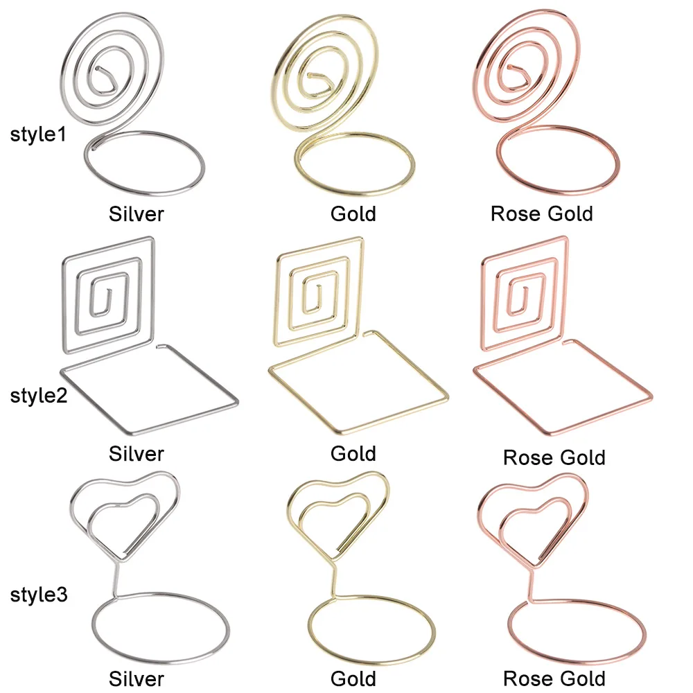 1 шт. настольное украшение для свадебной вечеринки|Держатели карт и записок| |