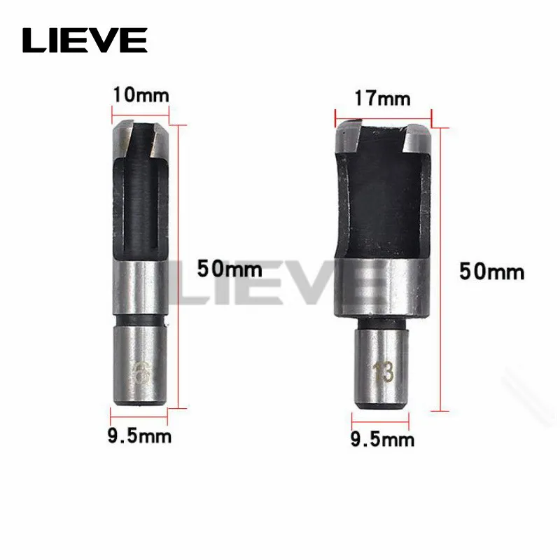 8 шт. деревянные пробки сверло из углеродистой стали круглые ручки