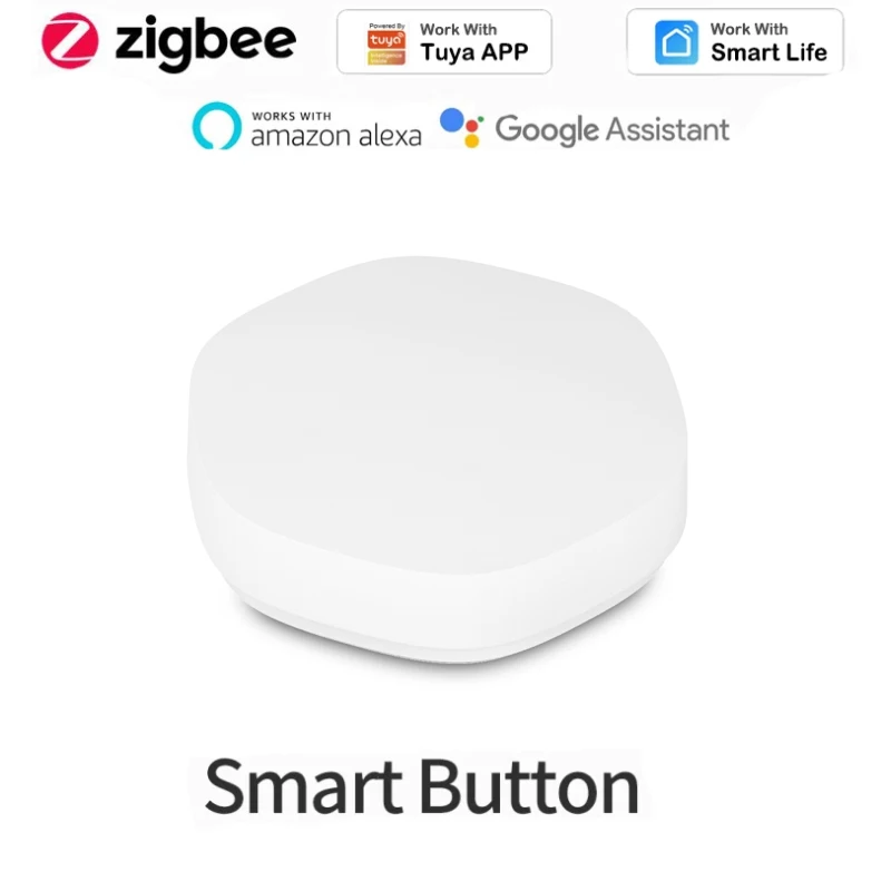 

New Zigbee Tuya WiFi Smart Switch Wireless Control Multi-scene Linkage Wireless Light Switch Button With Alexa Google Smart Home