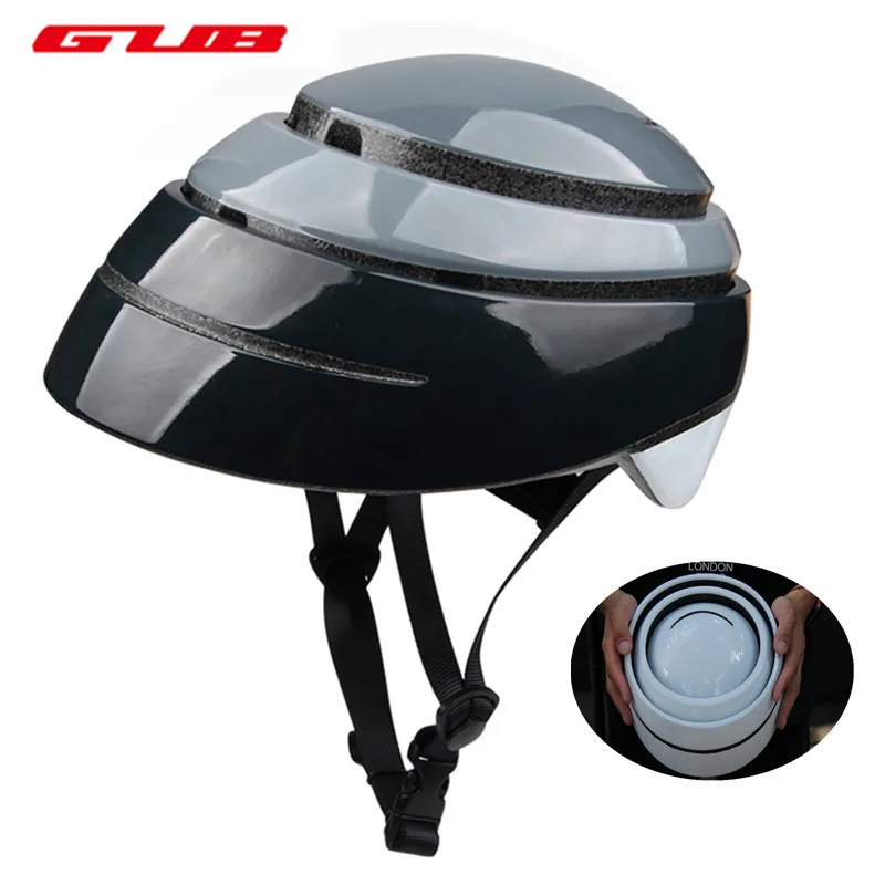 GUB Bike Sport Helmet Ultralight EPS + PC New Folding Road Bicycle Helmet Portable Riding Cycling Foldable Helmet 접이식 자전거 헬멧