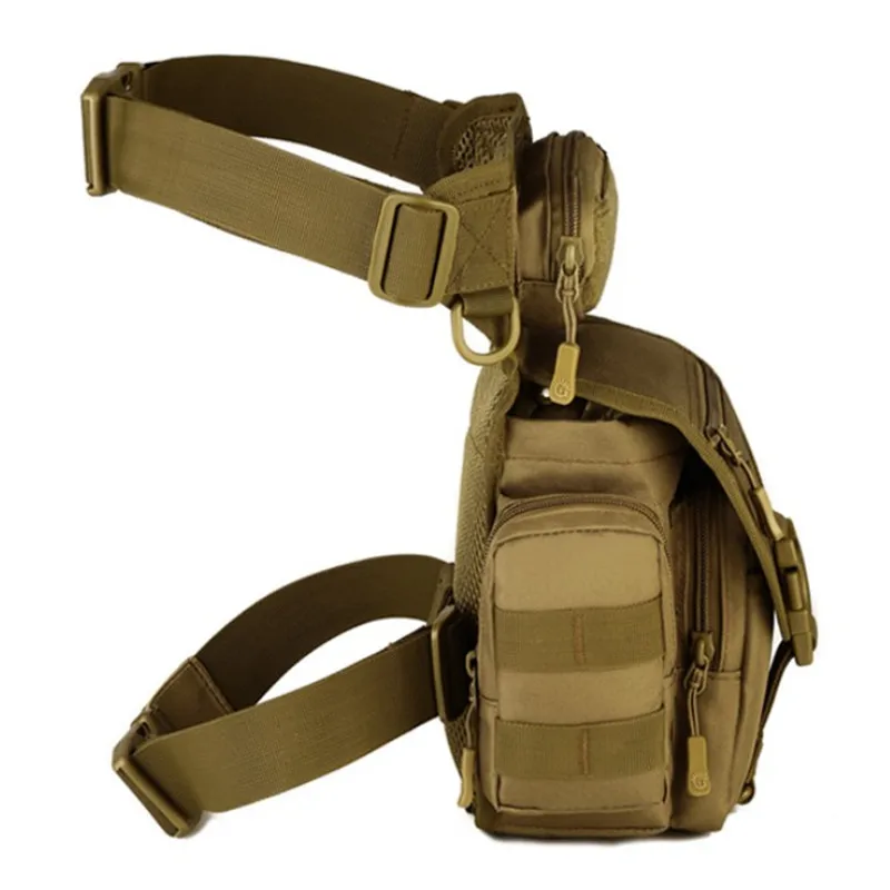 2019 мужские водонепроницаемые нейлоновые сумки для ног Молл система талии