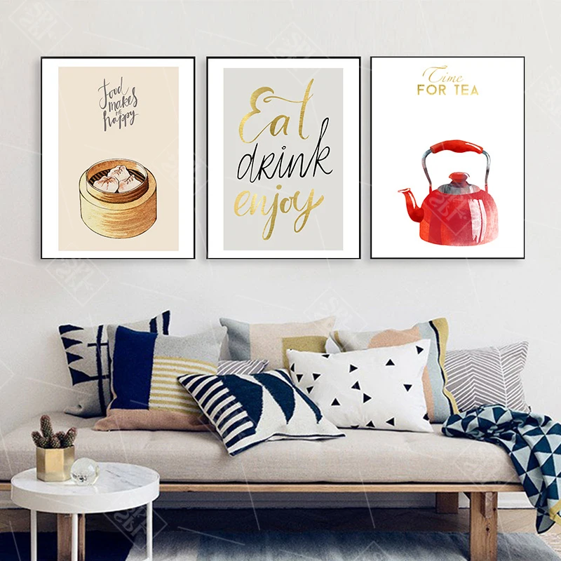 

Chinese Foods Wall Art Picture Canvas Poster And Prints Home Decor Mural Painting For Chinese Restaurant/Living Room