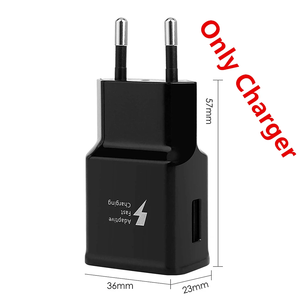 only charger Быстрая зарядка 3,0 18 Вт QC 3,0 4,0 для Xiao mi Xio mi A1 A2 8 Lite 9 se красный mi 5A 6A 4A 4X S2 5 Plus Note 6 7 Pro 9V зарядный кабель - Тип штекера: only charger