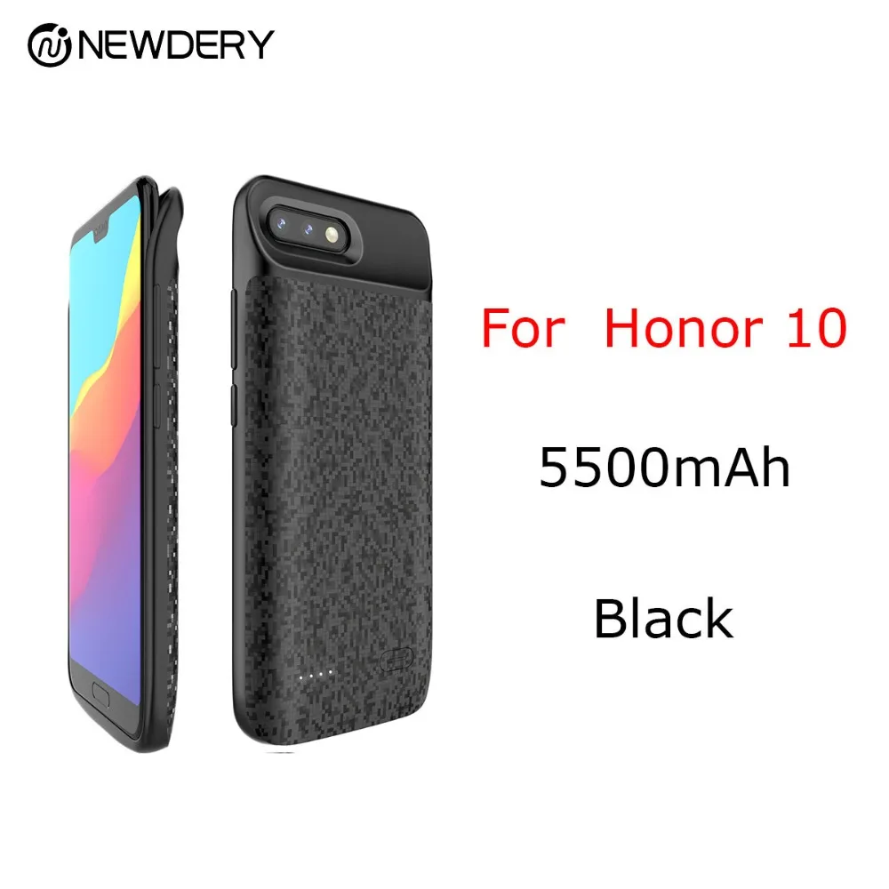 Чехол-аккумулятор для huawei Honor 10 Lite P Smart 4700 мАч, мягкий чехол из ТПУ для Honor 9 10 20 20 Pro