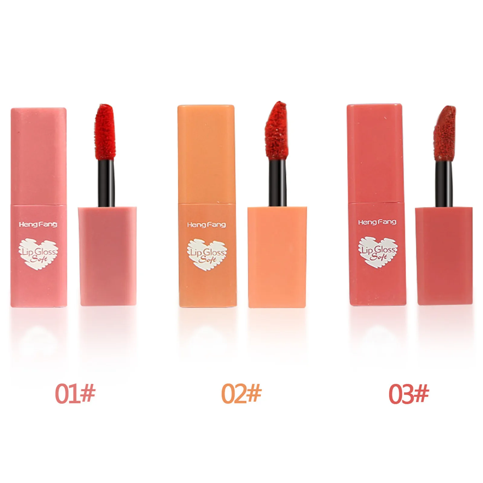 3 шт. набор стойких помад в стиле ретро паста цветной Блеск для губ водостойкая