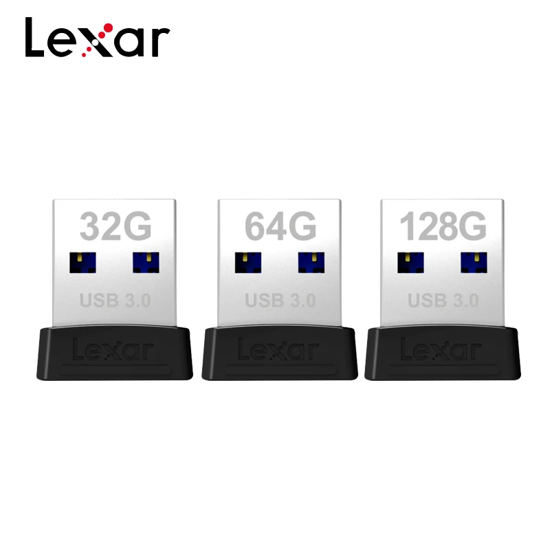 LEXAR USB 3,0 флеш-накопитель 32 Гб 64 Гб 100 МБ/с. памяти флеш-накопитель USB 3,0 128 ГБ 120 МБ/с. Шифрование мини U Диск флеш-накопитель