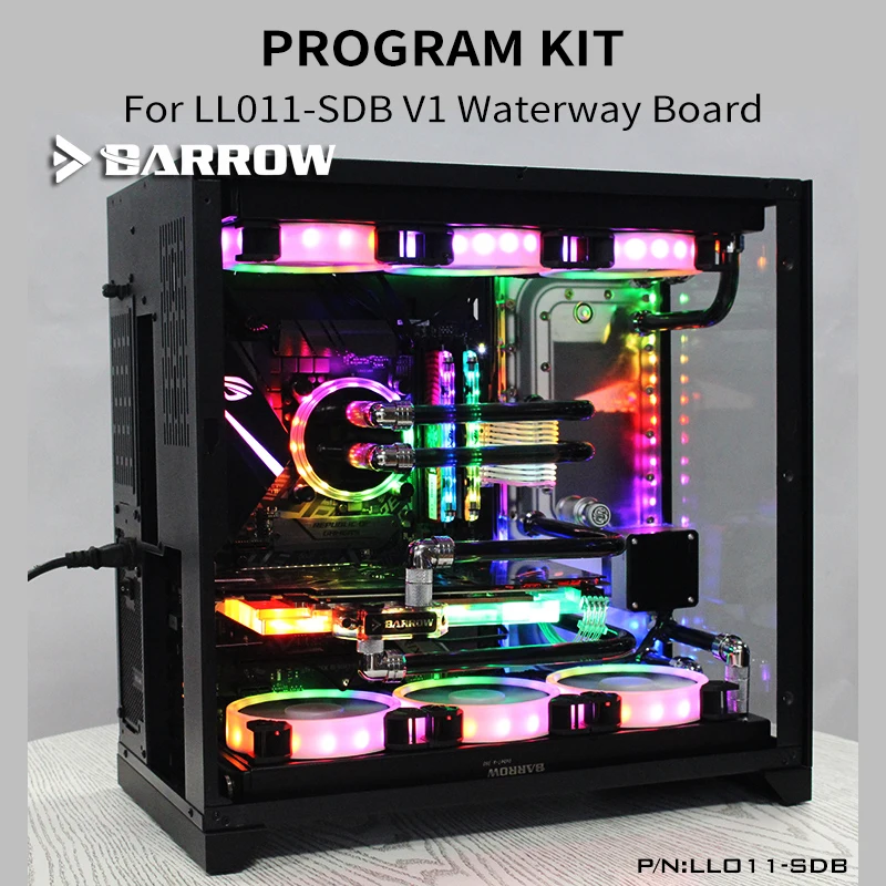 Barrow программа Kit LLO11-SDBV1 доски для воды Lian Li PC-O11 Dynamic чехол двойной радиатор 360