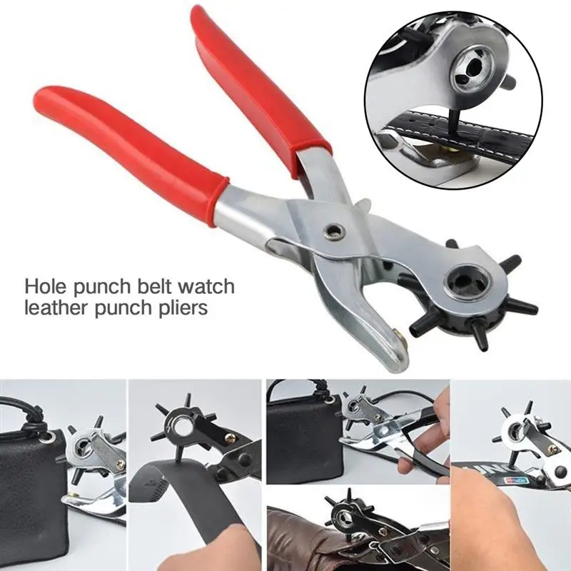 Дырокол для кожаных ремней и многофункциональный инструмент сделай сам домашних