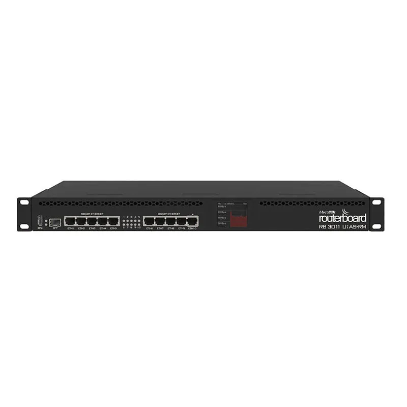 Многопортовое устройство MikroTik RB3011UiAS-RM POE ethernet роутеры