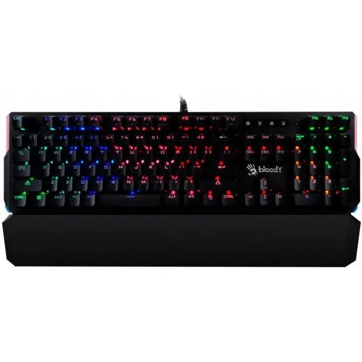 Клавиатура A4Tech A4 Bloody B885N механическая черный USB for gamer LED (подставка для