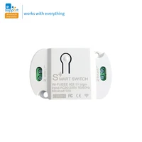 ewelink mini wifi bluetooth compatible 2 4g app remote control smart diy switch module works with alexa google home alice