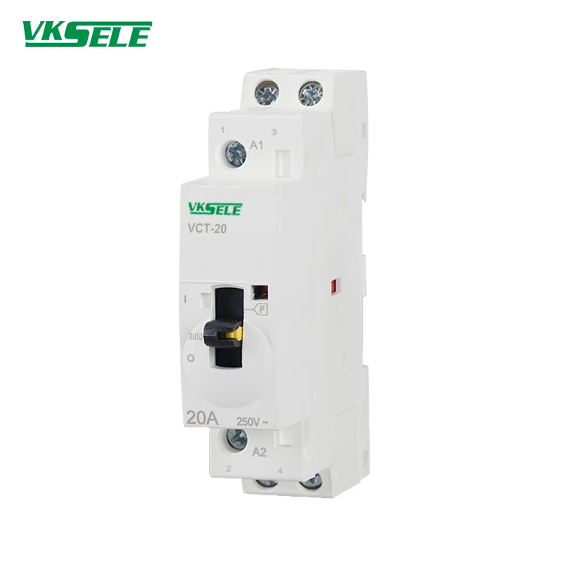 

BCH8 VCT Series Manual type BCH8-20 VCT-20 2NO 2NC 24V 220V Household contactor