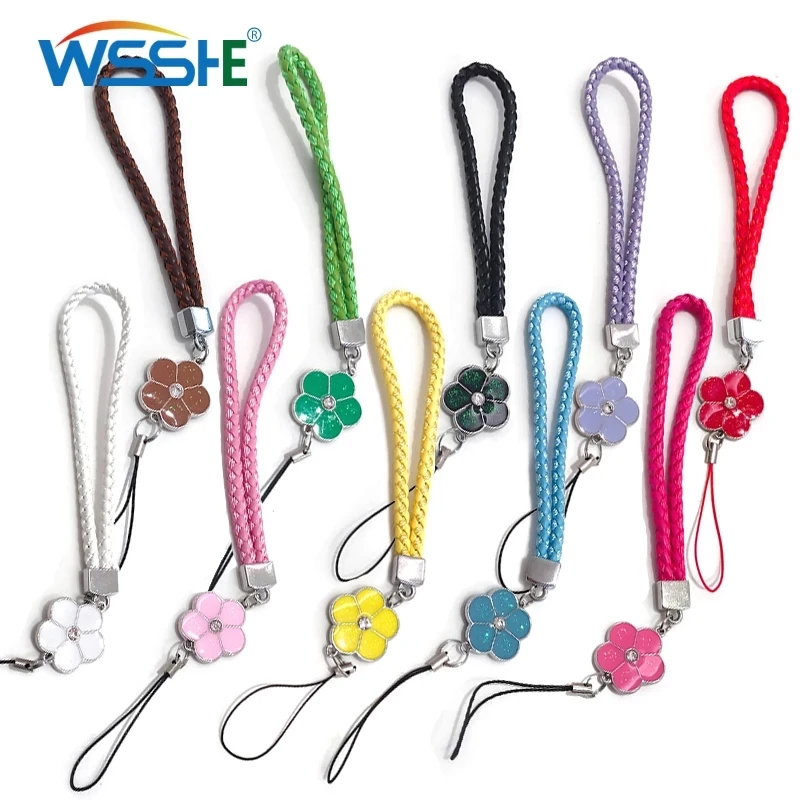 Ремешки 10 цветов модные Стропы для ключей идентификационных карт повседневные с