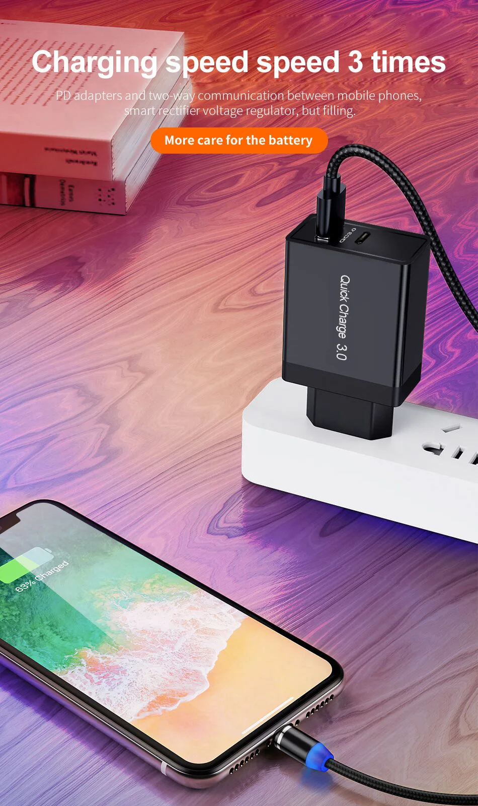 Udyr Quick Charge 4,0 3,0 36 Вт USB зарядное устройство Тип C QC 4,0 3,0 зарядное устройство для samsung S10 plus PD 3,0 быстрое зарядное устройство для iPhone 11 Pro
