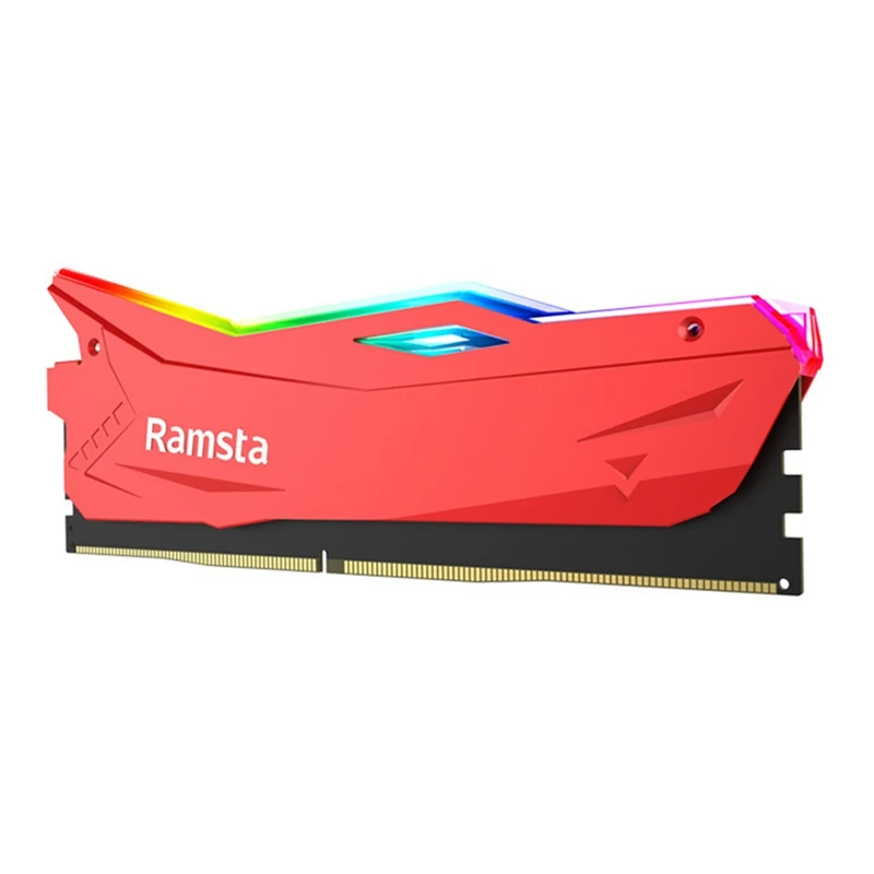 Панель памяти Ramsta для настольных ПК DDR4 серии Wolf 3000 МГц/с 288 контактов SDRAM 8 Гб