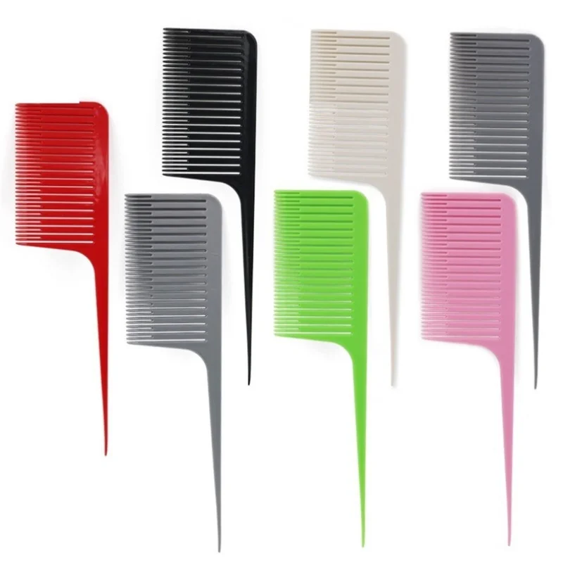

Large Wide Tooth Combs Of Hook Handle Comb Salon Dyeing Styling Brush Tools