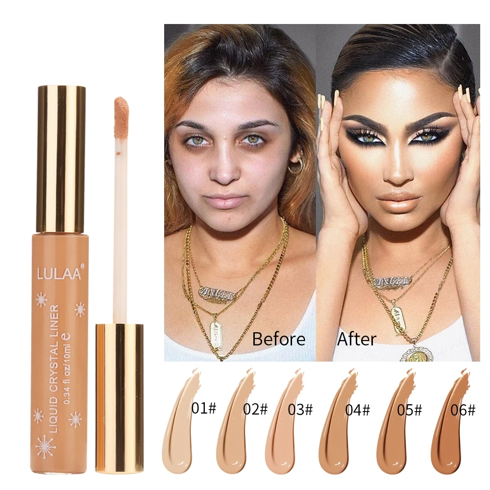 Стойкая Жидкая основа под макияж с защитой от пота консилер для кожи вокруг глаз