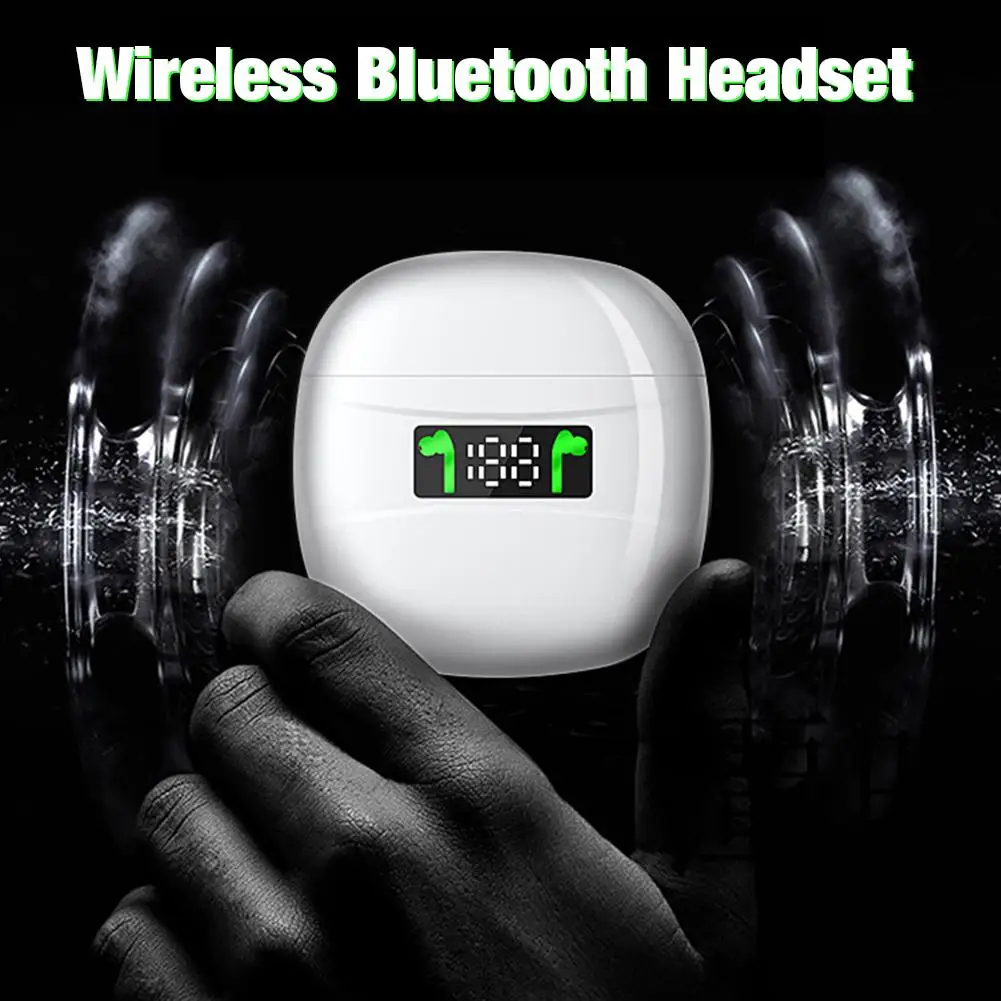 

J3 Pro Wireless Bluetooth 5.2 Earphone TWS Headphones Waterproof Sports Gaming Headset Noise Earbuds With Mic For Xiaomi Huawei