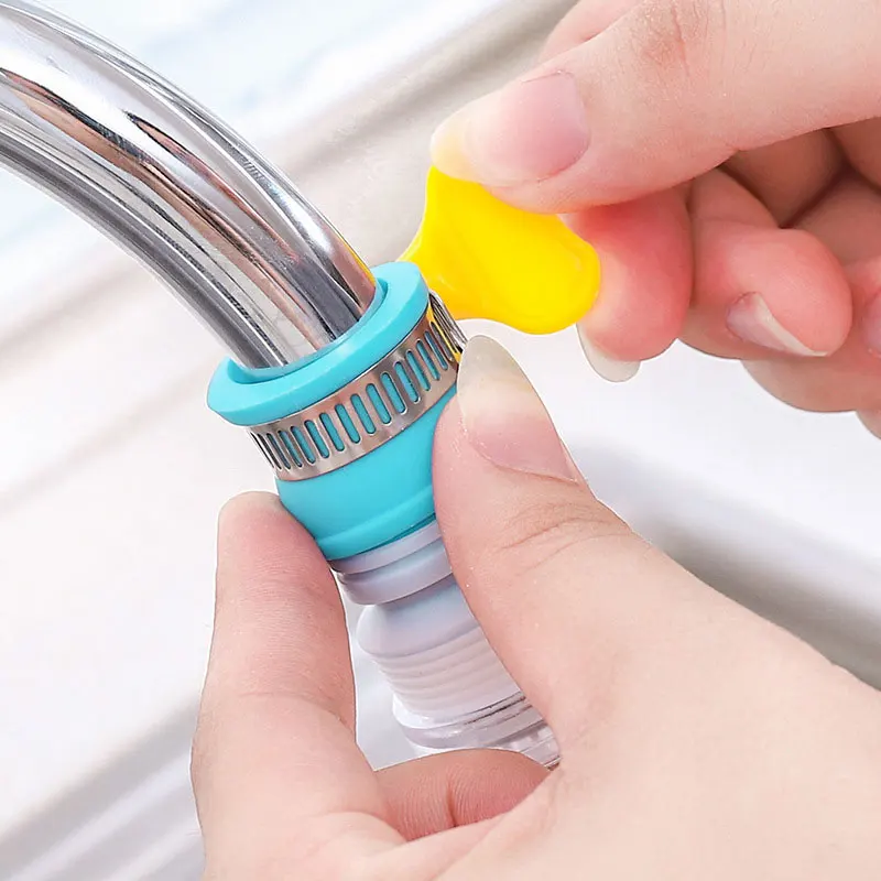 

NEW Booster Shower Kitchen Home Water Filter Tap Head 360 Degree Rotating Faucet Nozzle Kitchen Faucet Accessories