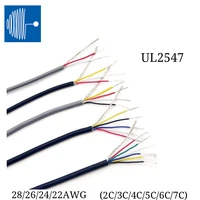 triumph cable factory 12m 2547 242628 awg multi core cable shielded control copper wire for equipment maintenance wire