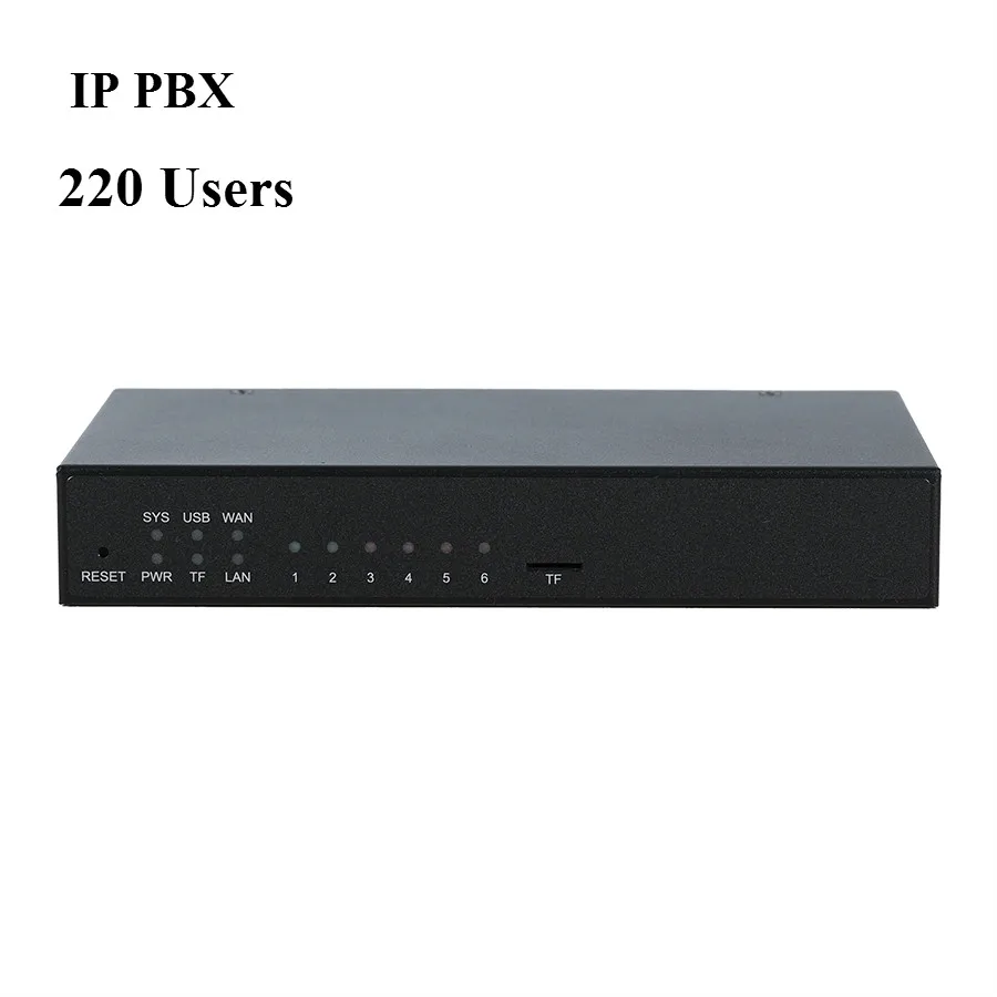 UC200-45 VoIP PBX Support 220 Users  IP PBX  System