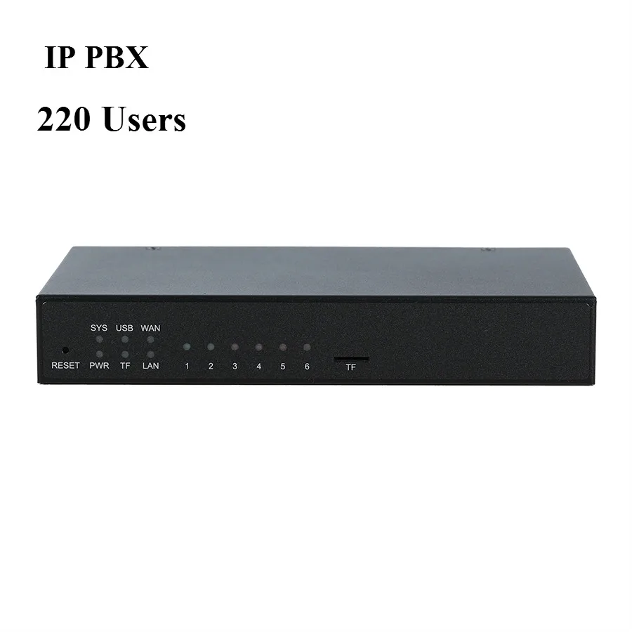 UC200-45 VoIP PBX Support 220 Users IP PBX System