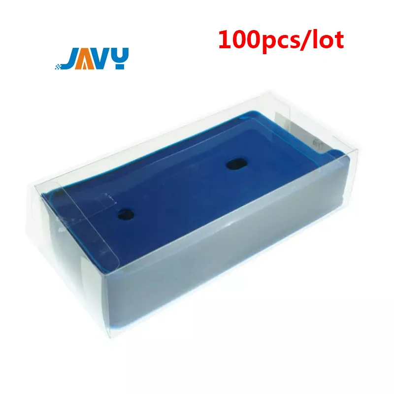 JAVY 100 шт. Водонепроницаемый клей для iPhone 7 6S Plus 3 м ЖК дисплей Стикеры 8 XR X XS 11 Pro Max