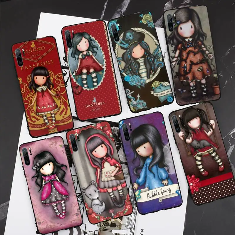 

Santoro Gorjuss Phone Case for Huawei P40 P30 P20 P10 P9 P8 pro lite Plus P SMART 2019 P9 lite Fundas cover