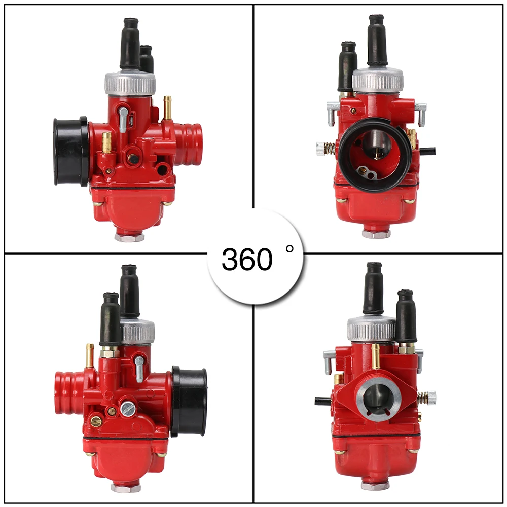 Карбюратор ALCON Racing Dellorto PHBG DS черный 17 мм 19 21 Carb DIO JOG 50cc 90cc BWS100 для Puch Yamaha Zuma BING12 15