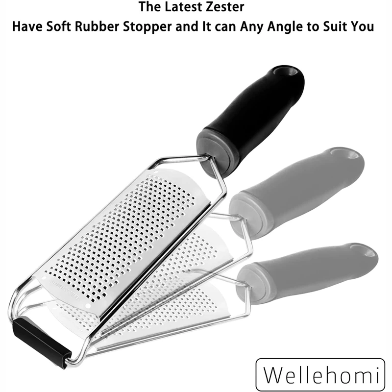 Лучший набор кухонной терки из 2 предметов Ручная грубая терка для сыра и мелкий