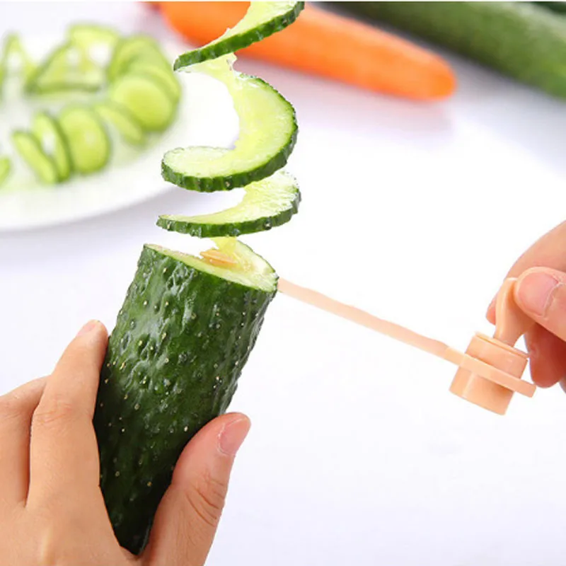 Картофель спиральная резак ломтерезка пластик жареный картофель чипсы башня