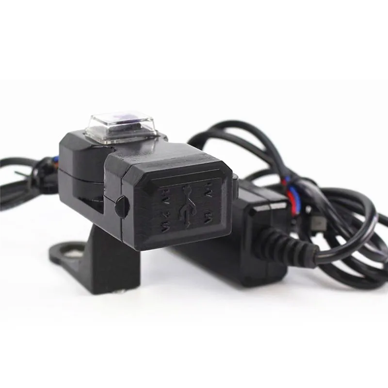Зарядное устройство с двумя USB-портами для мотоцикла 12 В 5 1 А 2
