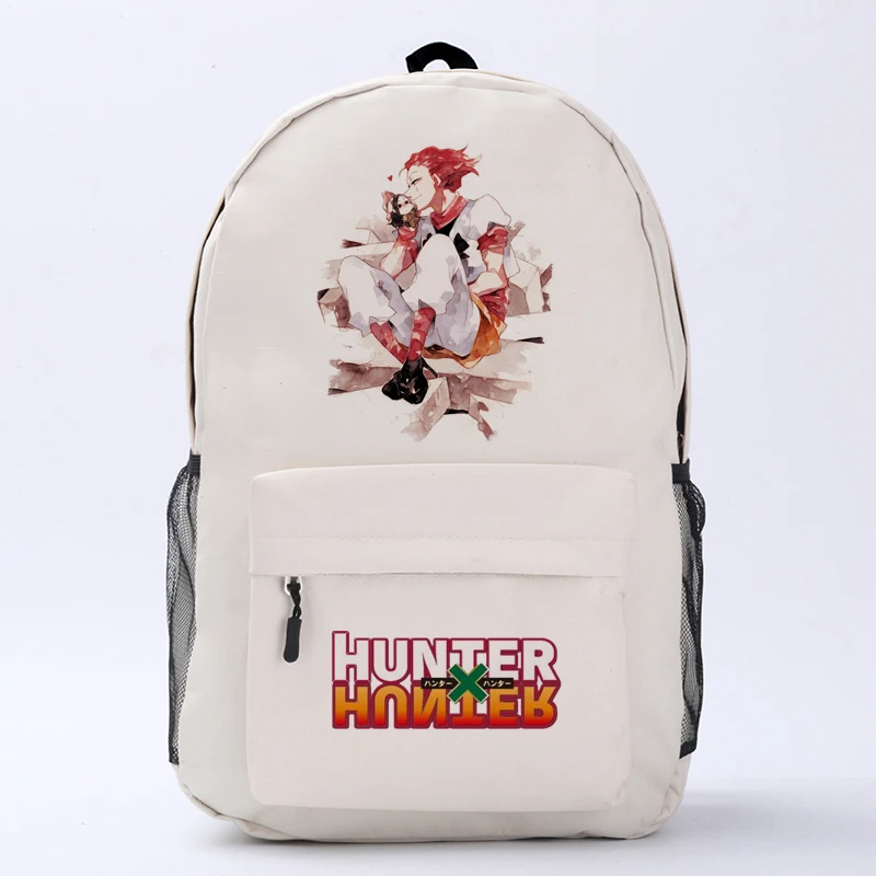 

Hot Anime HunterHunter Killua Zoldyck GON FREECSS Hisoka cosplay Backpack Oxford Student School Bags unisex