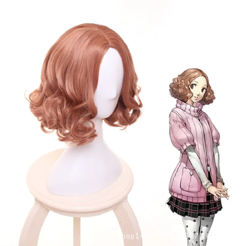 Парик Yoshizawa Kasumi из аниме Persona 5 футаба Сакура Женский костюм для косплея с длинными