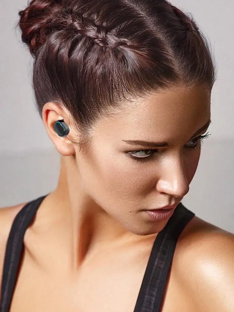 Наушники-вкладыши E7S TWS 5 0 Мини Беспроводная Bluetooth-гарнитура с кнопкой