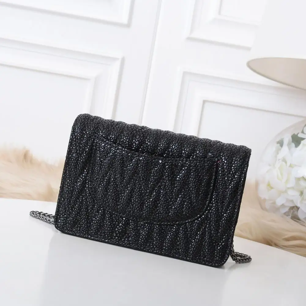 

free shipping 2020 the new style fashion pleated genuine leather mini cute size women one shoulder bag crossbody bag 20cm