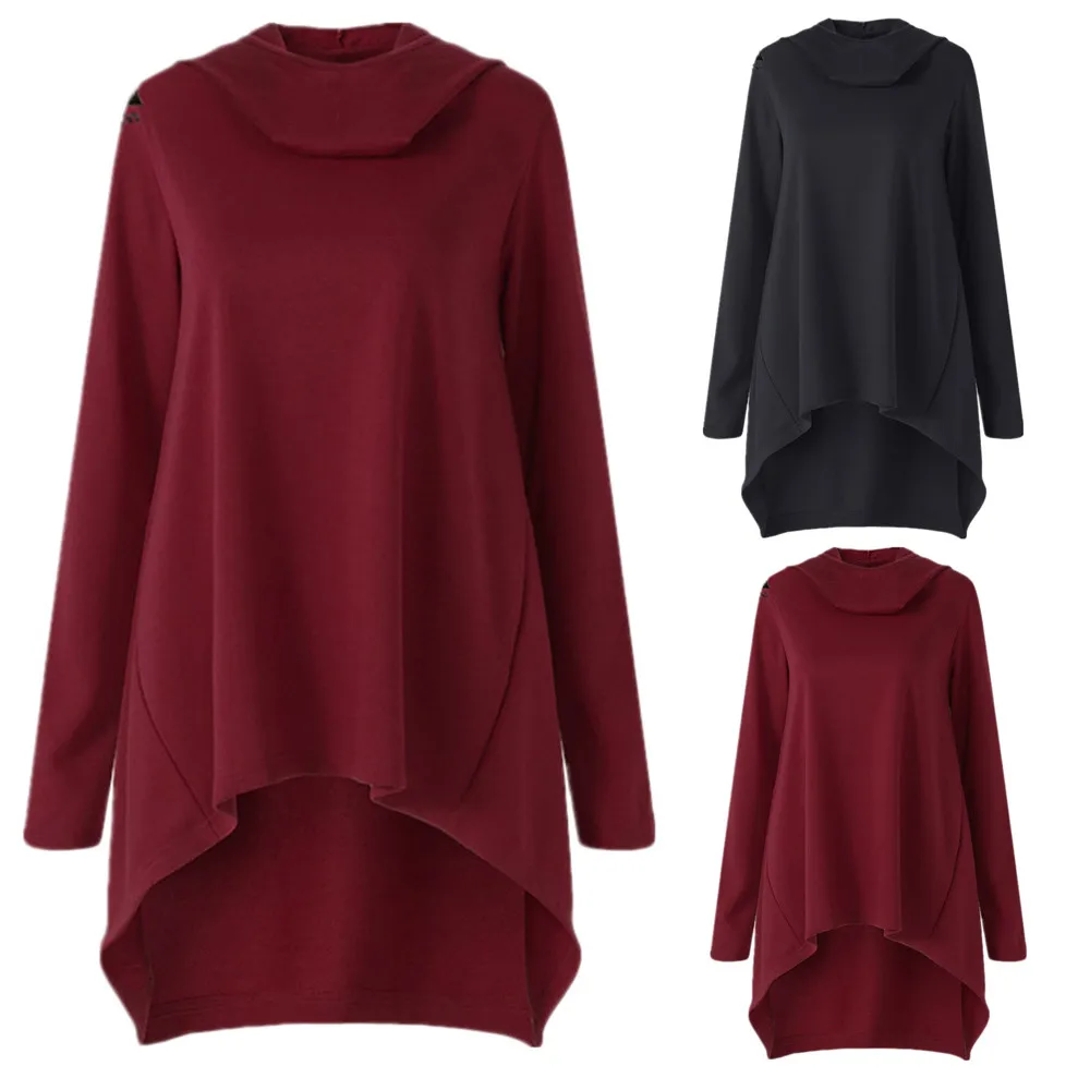 Женская толстовка в клетку с длинными рукавами толстовки топы блузка капюшоном