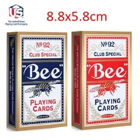 bee playing cards no 92 club special deck bridge size uspcc poker magic card games mgaic tricks props for magician
