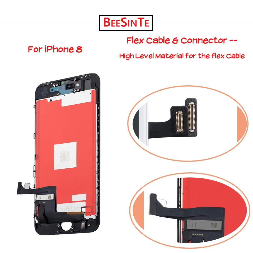 AAA+++ LCD for iPhone 6 7 8 Display touch Screen Digitizer replacement X 5S 6S Plus oled Mobile Phone screen pantalla | Мобильные