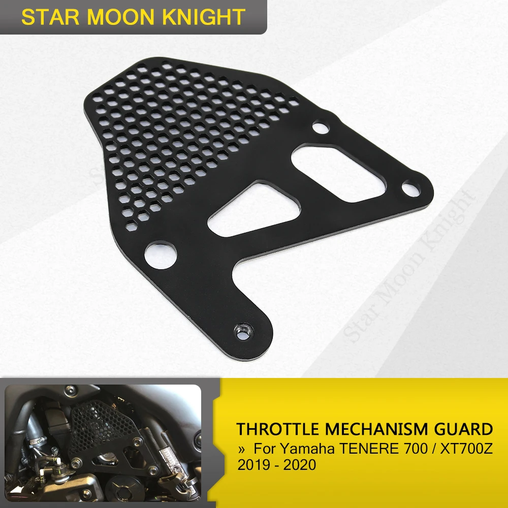 

Motorcycle Throttle Mechanism Guard Protector Cover Protection Grill For Yamaha Tenere 700 Tenere700 XT700Z XTZ 700 T7 T700
