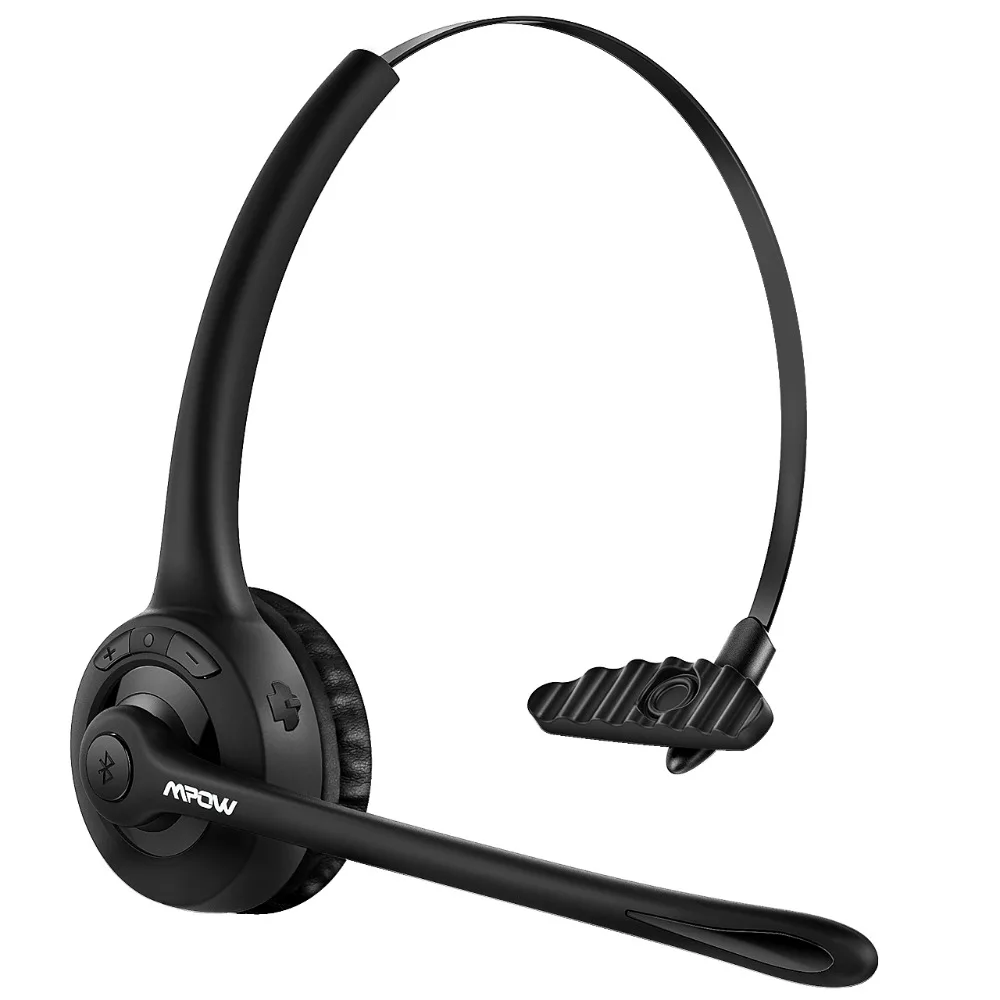 Mpow Pro беспроводные Bluetooth наушники кристально чистые наушники с микрофоном для водителя/колл-центра/онлайн обучения школы