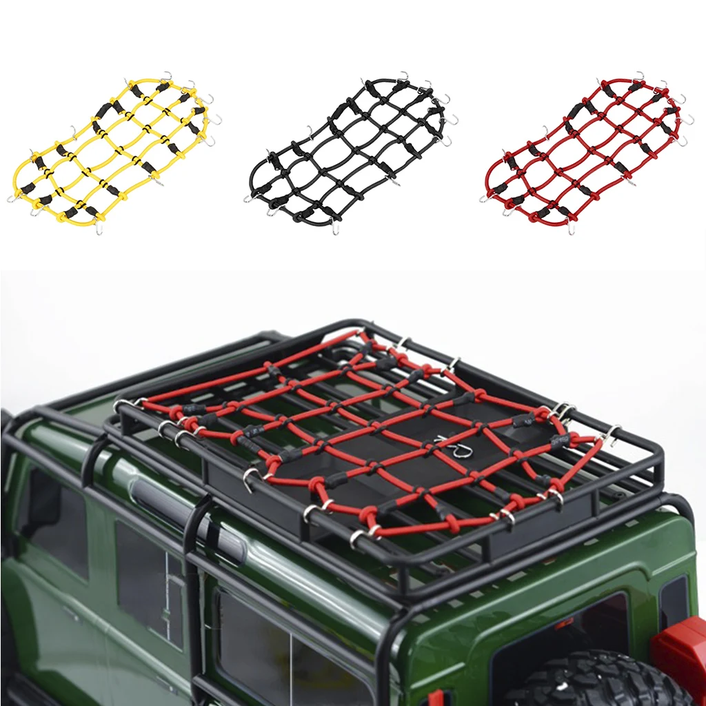 

Top Cargo Net for Axial SCX10 90046 Tamiya CC01 D90 D110 -4