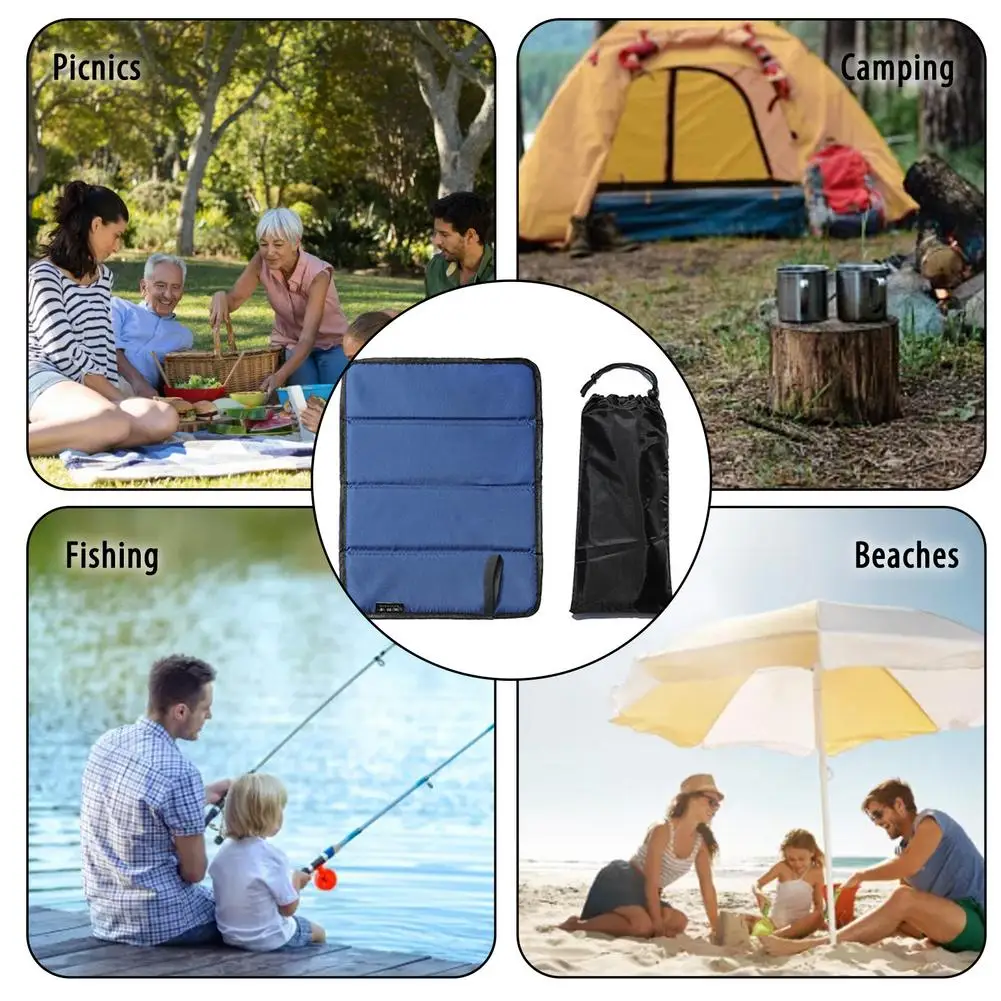 

Foldable Folding Outdoor Camping Mat Seat Foam Cushion Portable Waterproof Chair Beach Picnic Mat Seat Hiking Activities Pad