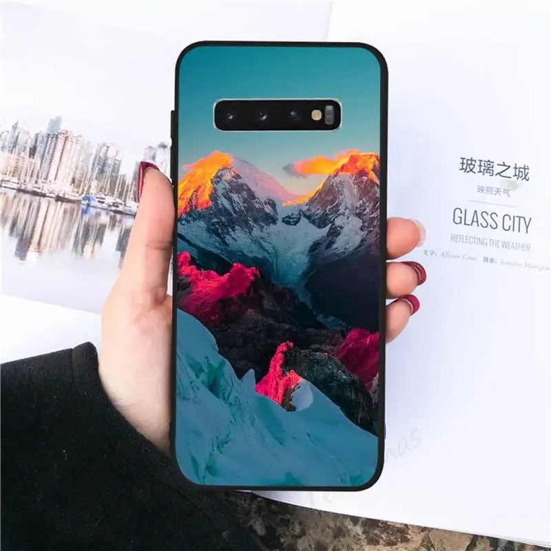 

Alpine landscape Phone Case For Samsung Galaxy S5 S6 S7 S8 S9 S10 S10e S20 edge plus lite