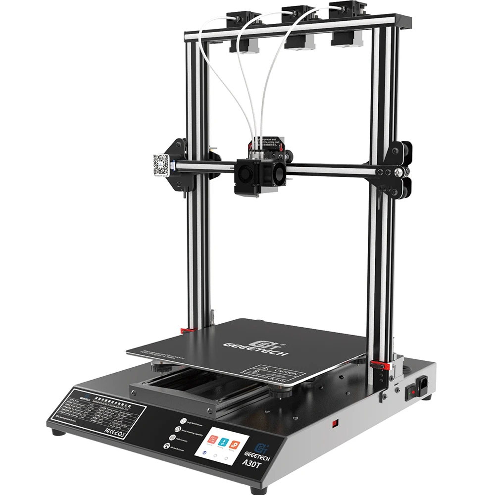 Geeetech A30 Pro A30M A30T Large color mixed 3d Printer Single Dual Triple Color 320*320*420mm Z axis Auto Leveling | Компьютеры и
