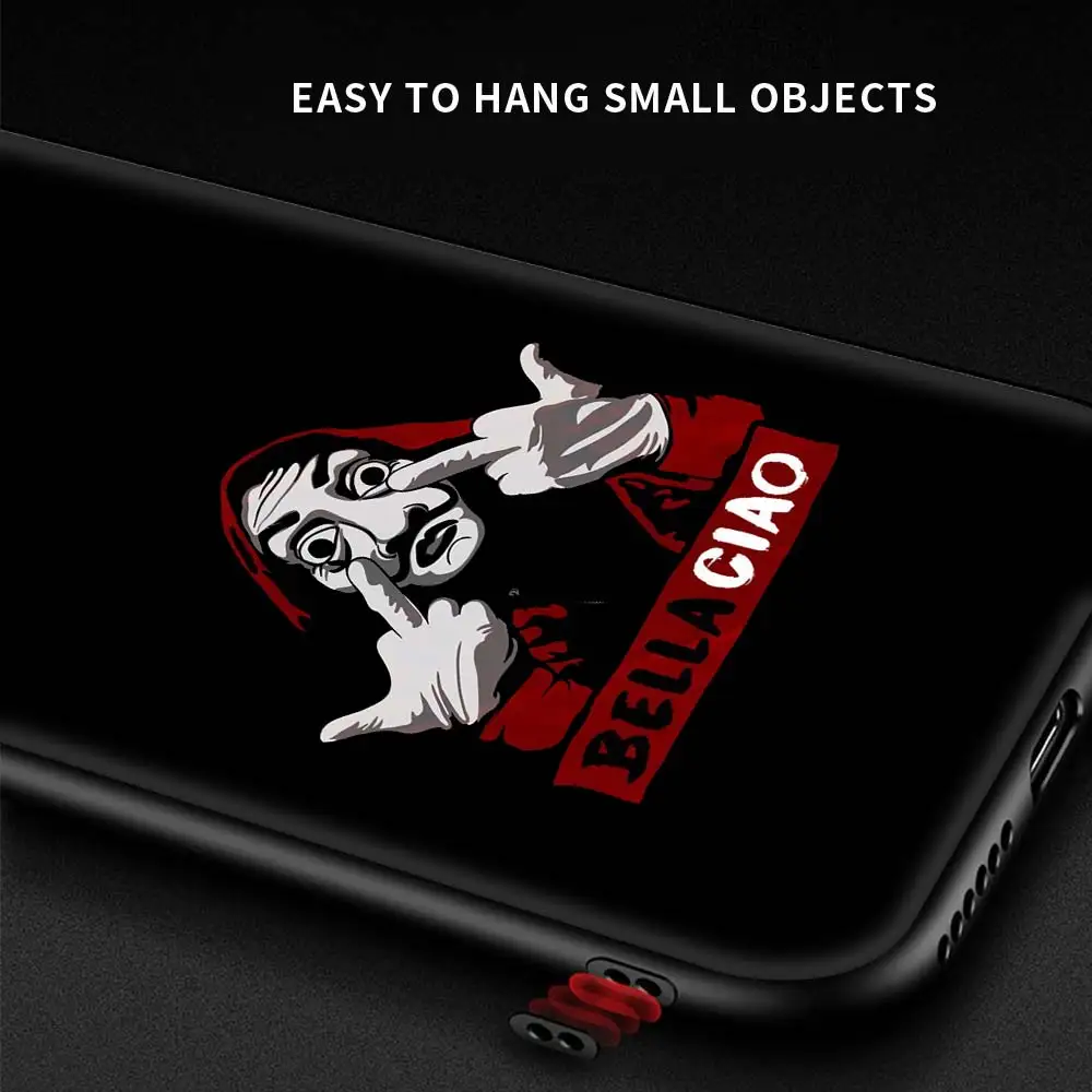 

Phone Case for Xiaomi Redmi Note 9S 8 Pro 9 10 8T 7 9C 9A 7A 8A K40 Pro Soft Silicone Back Cover La Casa De Papel Money Heist